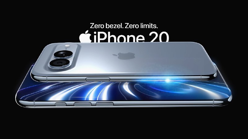 Jon Prosser渲染展示了苹果 iPhone 20，称其将迎来重大设计变革