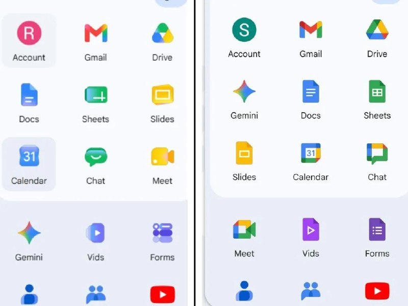 ↩️🖼 Google正在逐步推出重新设计的 Workspace 应用图标Yummy 😋:Google的新渐变图标设计将推广到更多应用中 外观更柔和，变化也更加丰富