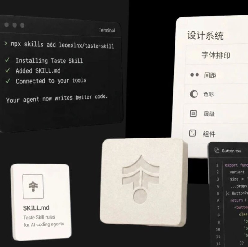 让 AI 生成的网页更有品味，这个爆火的 Skill 效果如何？via 逛逛GitHub