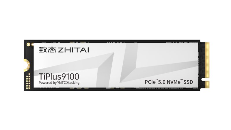 致态TiPlus9100发布：系列首款PCIe 5.0 顺序读取速度12000MB/s致态今日正式推出TiPlus9100固态硬盘