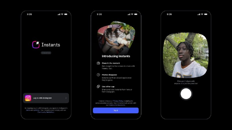 Meta Launches 'Instants' App for Sharing Disappearing Photos on Instagram