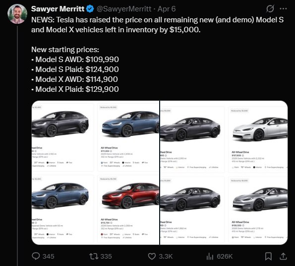 马斯克在线叫卖Model S/X：只有几百辆了 欲购从速近日，马斯克最关注的就是自家的旗舰车型Model S、Model X了