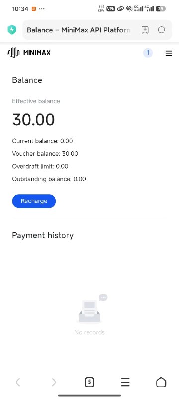 MiniMax 免费领 30 美元 API 额度网址： 
