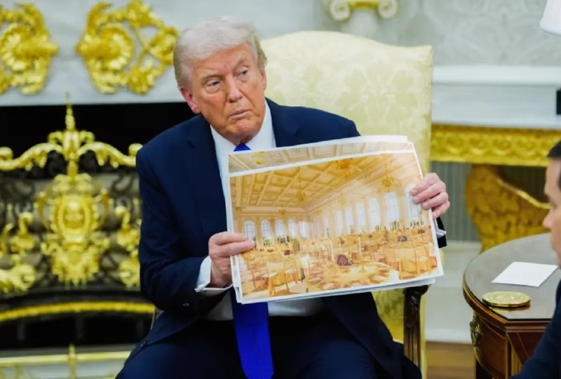 美国法官叫停白宫宴会厅工程 要求特朗普寻求国会批准美国华盛顿的一名联邦法官采取行动，阻止总统唐纳德·特朗普在白宫新建一个9万平方英尺的宴会厅，直到他获得国会的批准