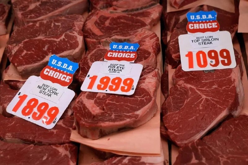 美国肉类出口协会：中国允许425家美国牛肉厂对华出口美国肉类出口协会称，中国已为425家美国牛肉厂续展输华许可，为两国之间牛肉贸易全面恢复铺平道路