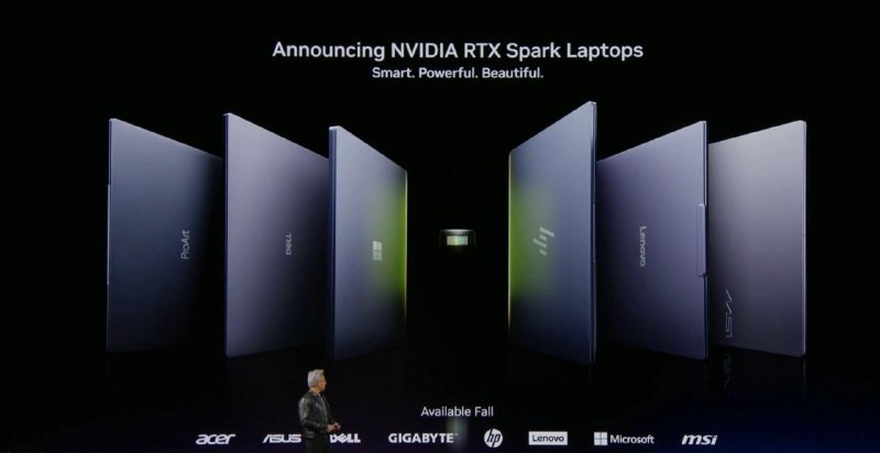 英伟达在台北电脑展发布 RTX Spark PC 处理器，首批笔记本今年秋季上市