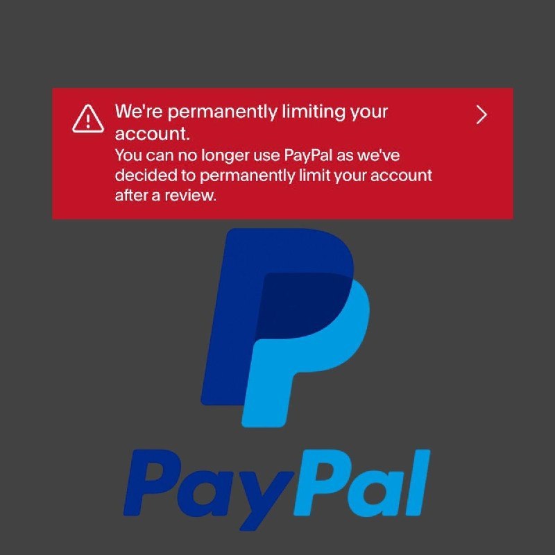 PayPal 永久封禁提取来自“淫秽或成人主题”佣金收入的帐号理由是违反条款和异常活动