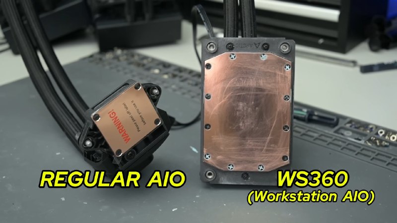 RTX 3080装上360mm服务器水冷：显存温度骤降54℃ 性能提升9%近日博主Trashbench将一款Arctic WS360 360mm服务器级一体式水冷散热器，直接安装到GeForce RTX 3080显卡上