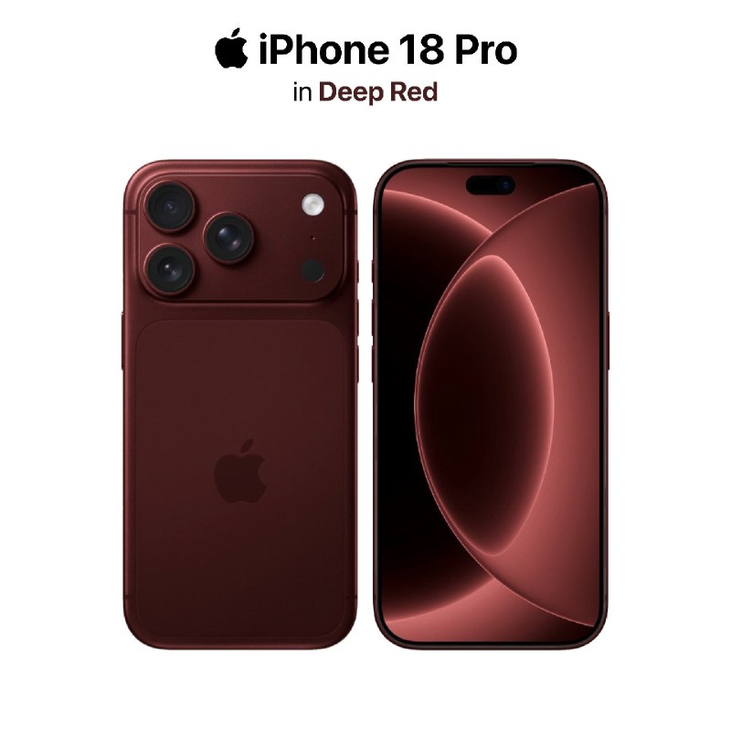 iPhone 18 Pro三色齐发：爱马仕橙退场 价格没涨据最新爆料，今年9月份登场的iPhone 18 Pro将提供深灰色、深红色和银白色三款极具质感的配色