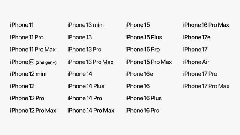 iOS 27 兼容的iPhone型号🌸 在花频道 · 备用频道 · 投稿通道via 科技圈🎗在花频道📮 - Telegram Channel