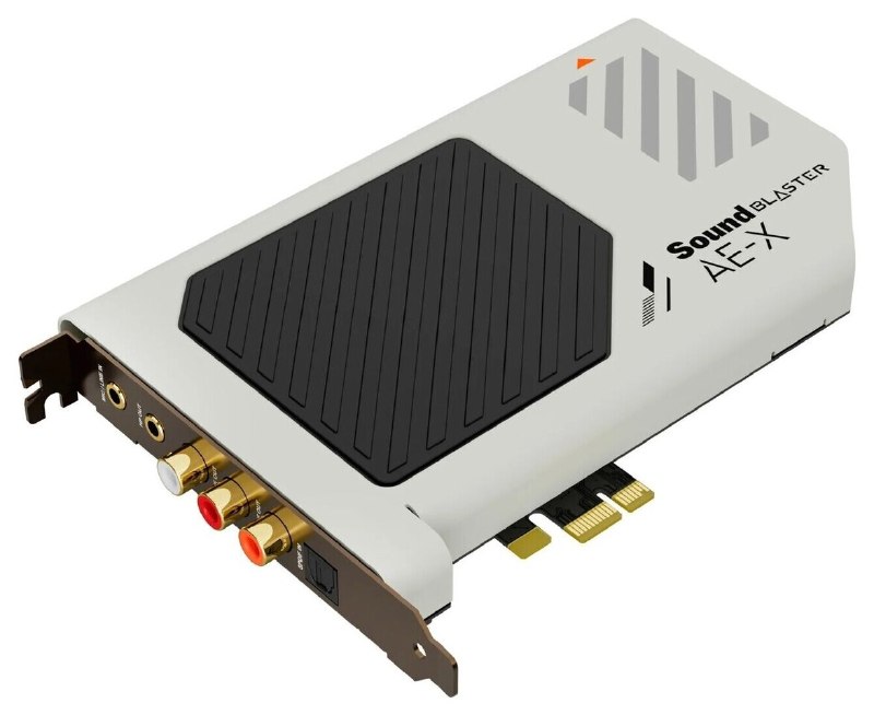 创新发布 Sound Blaster AE-X 高端 PCIe 声卡新加坡音频品牌创新科技（Creative）近日为其 PCIe 声卡产品线增添新成员，正式推出 Sound Blaster AE-X 声卡，接棒今年 3 月发布的 Audigy FX Pro 型号