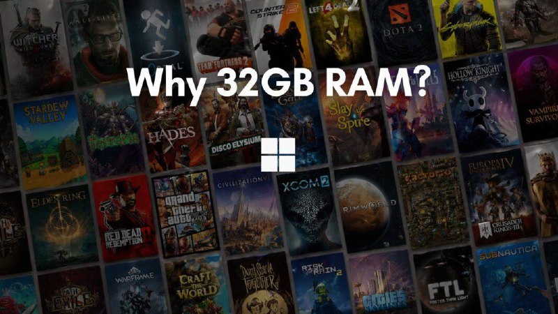 微软建议Win11 游戏内存配置：16GB 起步、32GB最优微软现在的说法是：在 Windows 11 上玩游戏，16GB 内存算是刚刚好能用，32GB 才是真正比较省心、用起来不操心的配置