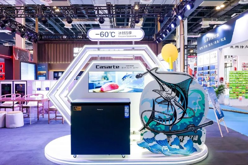 海尔发布行业首款家用级-60℃超低温冷柜 一级能耗，运行噪音38分贝3月30日，海尔冷柜在上海国际路亚钓鱼及装备展览会上发布行业首部《超低温保鲜科技白皮书》，并展出卡萨帝品牌旗下家用级-60℃超低温柜