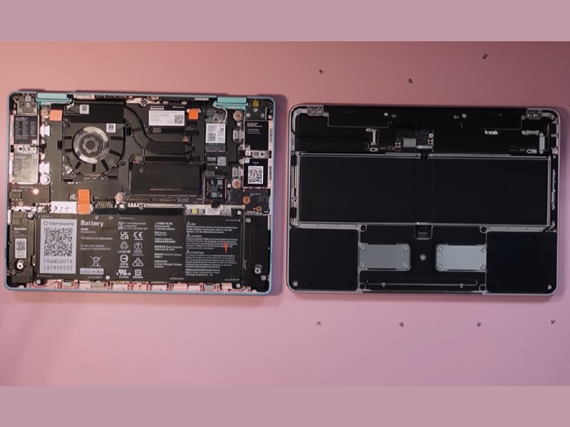 Framework CEO用自家产品对比MacBook Neo：电脑应该是属于用户自己Framework创始人Nirav Patel近日发布了一段拆机对比视频，将苹果MacBook Neo与自家的Framework Laptop 12放在一起进行33分钟的详细拆解