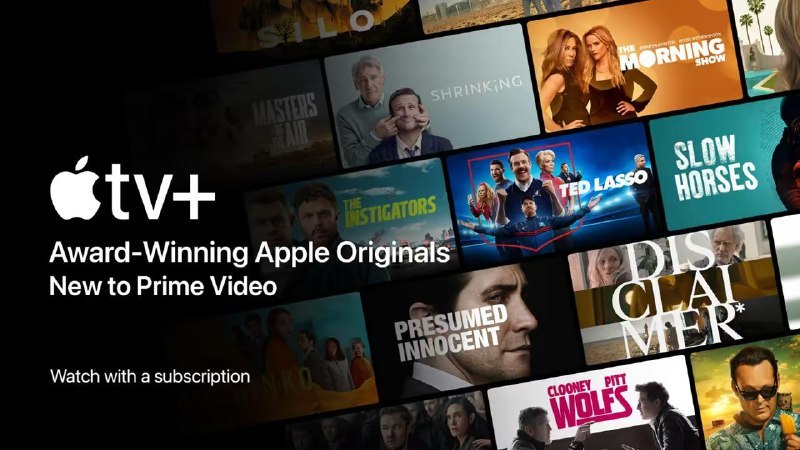 流媒体巨头联手：Apple TV 将登陆亚马逊 Prime Video，每月 9.99 美元附加订阅亚马逊与苹果公司昨日宣布，Apple TV 即将登陆美国区 Prime Video 平台