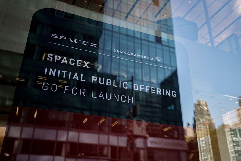 SpaceX 禁止内地及香港投资者禁参与其IPO知情人士称，原因是美国对关键技术出口的相关限制