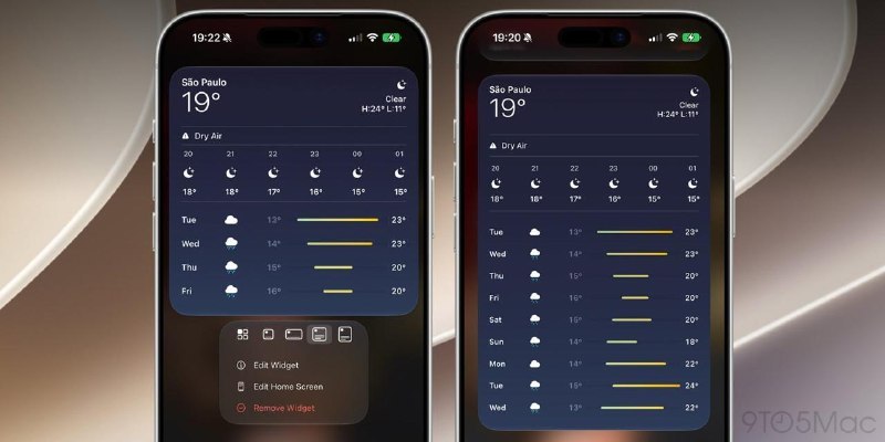 iOS 27 除了加入 Siri AI 和搜索改进，还新增了 4×6 的“超大号小组件”