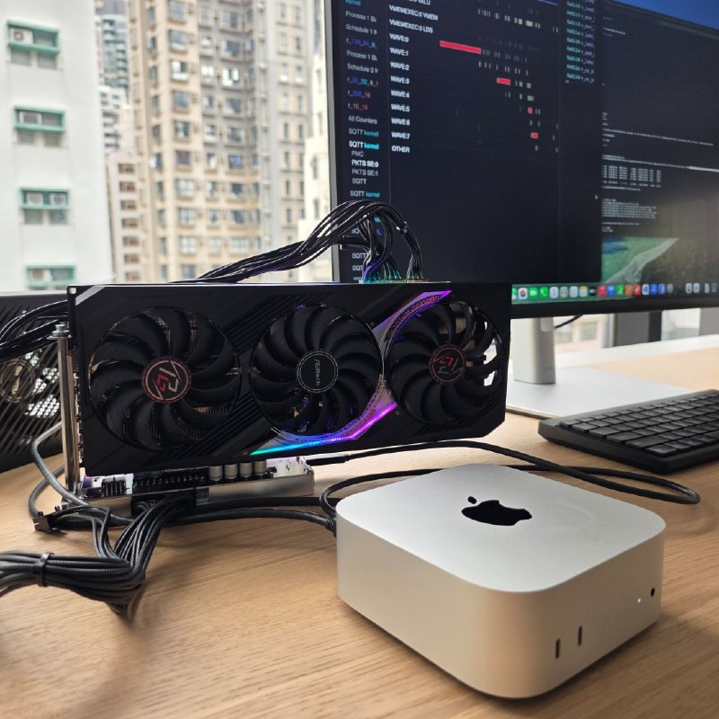 开源驱动获苹果批准 RTX 5090能在Mac mini上运行曾几何时，在Mac上使用Nvidia显卡是件稀松平常的事