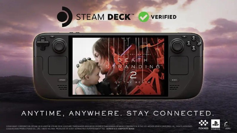 《死亡搁浅2》已通过SteamDeck认证🗒 标签: #死亡搁浅 #SteamDeck📢 频道: @GodlyNews1🤖 投稿: @GodlyNewsBotvia Yummy 😋 - Telegram Channel