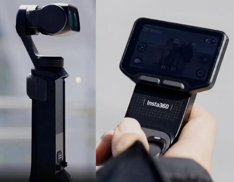 首创可拆卸屏幕，影石 Insta360 Luna Ultra 手持云台相机包装盒曝光影石这款 Insta360 Luna Ultra 手持云台相机，主打一个“可拆卸屏幕”的模块化设计，手柄前端那块带 OLED 屏和摇杆的区域直接能磁吸拆下来当遥控器用