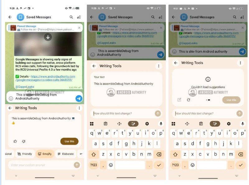 科技媒体 Android Authority 昨日（5 月 19 日）发布博文，报道称谷歌正扩展 Gboard 的 AI 能力，让其能根据上下文提供高情商回复