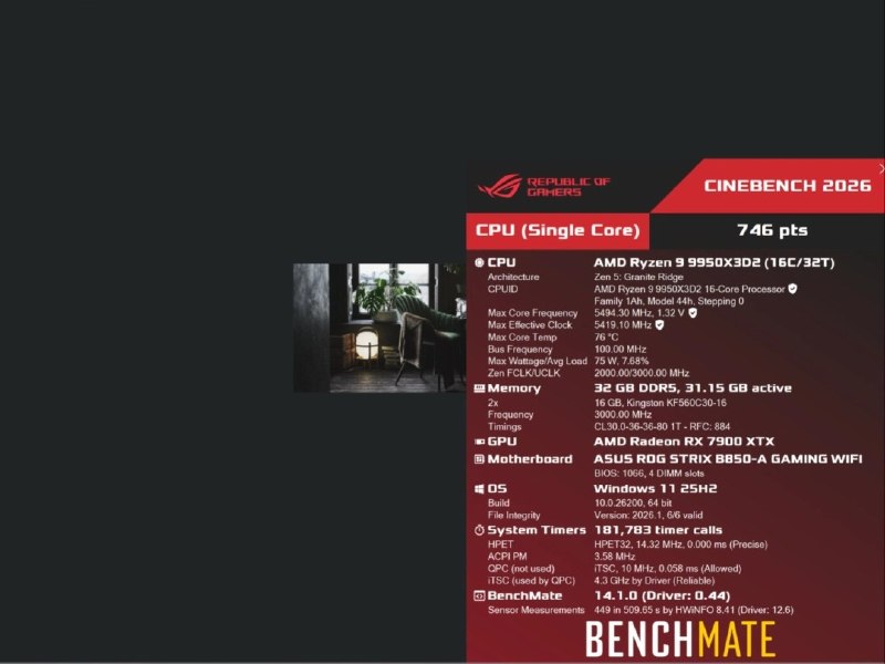 AMD 9950X3D2跑分首曝 游戏性能提升13%AMD计划于4月22日正式发布新款处理器Ryzen 9 9950X3D2