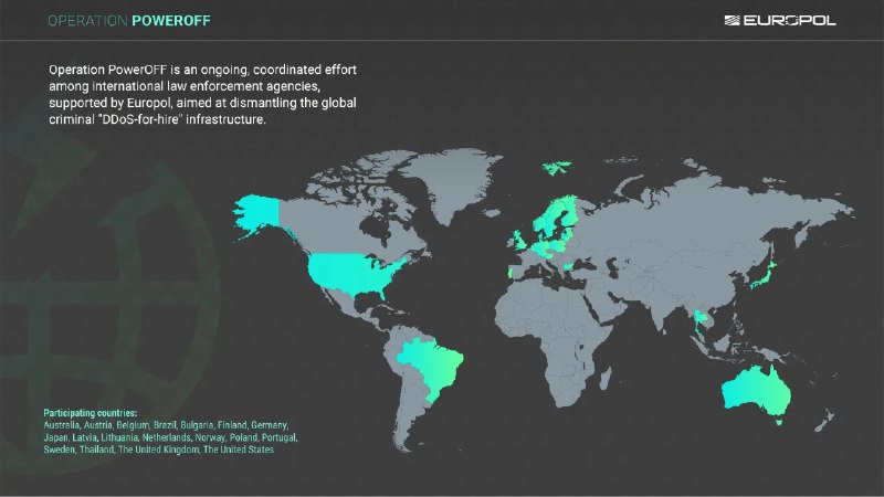 欧洲警方向75000人发送电子邮件 要求他们停止发起DDoS攻击欧洲和全球多国执法机构近日联合行动，向超过7.5万名疑似网络犯罪参与者发送电子邮件和纸质信件，要求他们立即停止利用“付费即用”的DDoS（分布式拒绝服务）平台发动网络攻击，瘫痪网站和在线服务