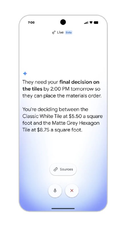 Gmail将推出AI语音功能 用户可通过对话搜索邮件Google在I/O开发者大会上宣布，将为Gmail推出一项名为"Gmail Live"的重大新功能，这是一种专门为电子邮箱设计的AI语音交互模式，其体验类似于Gemini Live，但专门针对用户的收件箱进行了优化