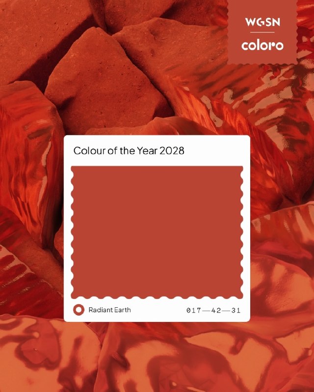 WGSN 和 Coloro 公布 2028“年度色”，两家机构预测“大地色”即将流行还没到年底大家进行总结或者给来年做预测的时候，甚至今年新一年才刚开始，消费趋势预测机构 WGSN 和色彩研究机构 Coloro 就已经在公布新的“年度色”了，并且也是一如既往的提前两年带来，两家机构在 4 月 9 日发布了 2028 年流行色：大地色（Radiant Earth）