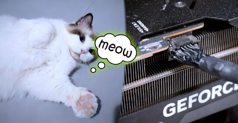 玩家的RTX 4090被烧毁 猫咪竟然是第一个发现据台湾网友在论坛上爆料，自己家的喵星人竟是第一个发现RTX 4090显卡烧毁的，而且可能还救了他一命