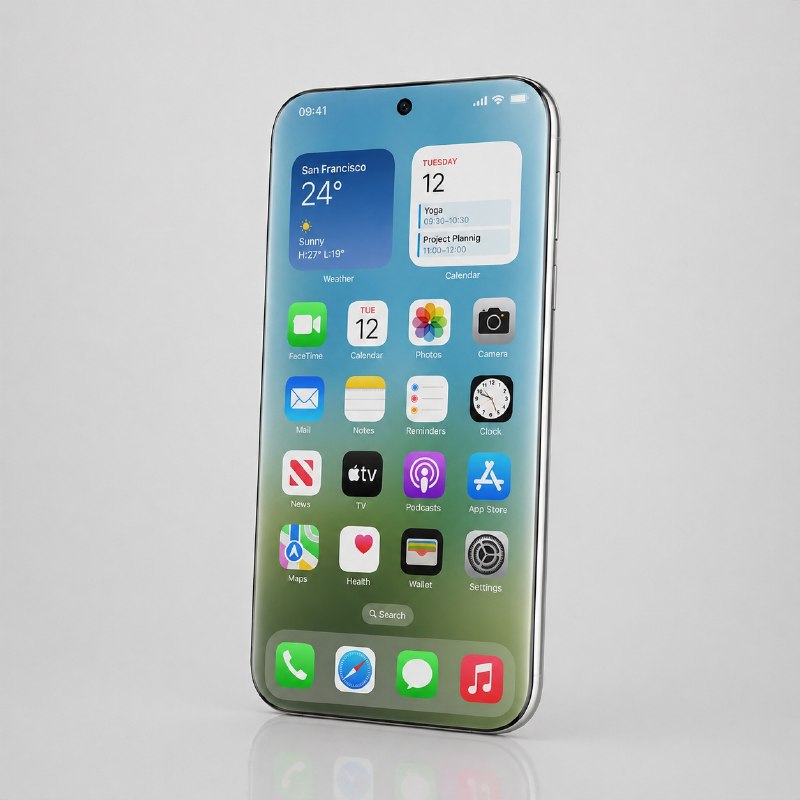 苹果20周年版iPhone曝光：全新四曲面屏幕 打造物理液态玻璃效果多方爆料者证实，苹果计划在2027年iPhone诞生20周年之际，推出一款采用全新四曲面设计的纪念版iPhone