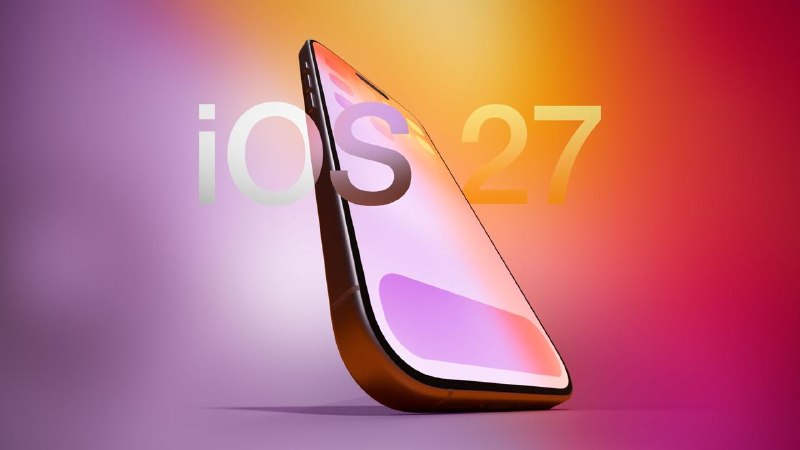 苹果被曝在为 iOS 27 开发分屏横屏适配功能，主要是给折叠屏 iPhone 准备的