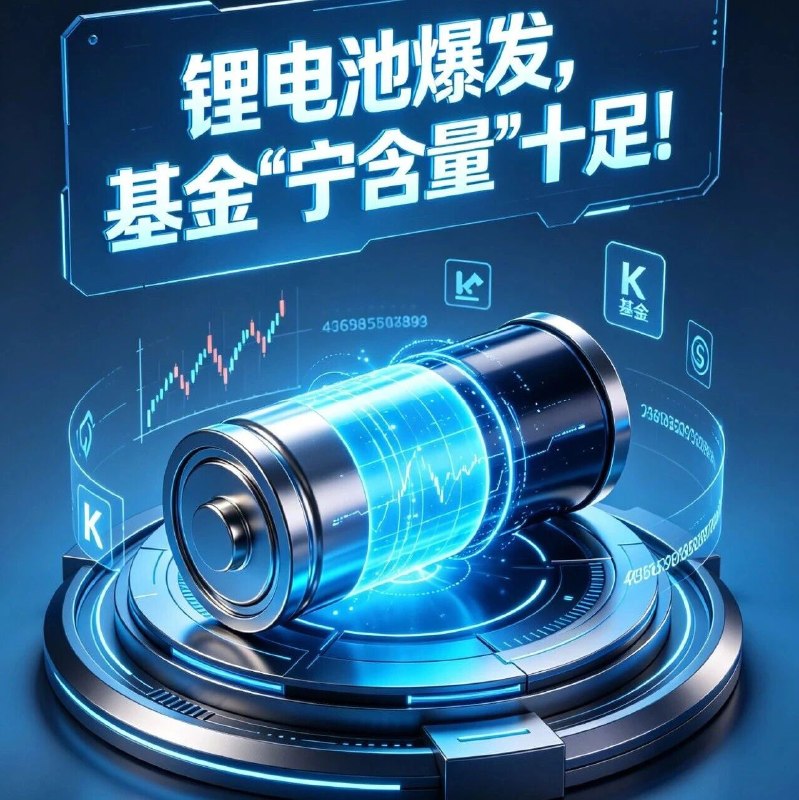 锂电池概念爆发，基金可能重仓了哪些股票？via 财经早餐
