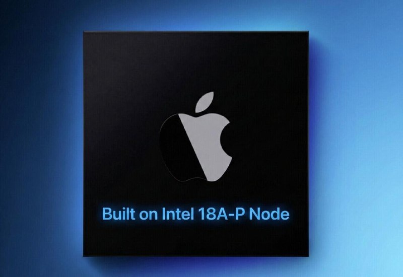 “数码圈炸了！苹果 M7 或将首发 Intel 18A-P 制程，连未来的 A21 都要交给英特尔代工