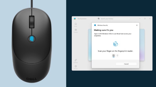 戴尔发布MS526C有线鼠标：集成指纹识别 免密码登录Windows戴尔推出型号为MS526C的新款有线商务办公鼠标，售价44.99美元（约合人民币310.7元）